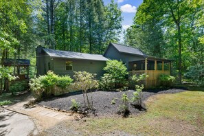 A Whitewater Retreat - Back View of Cabin