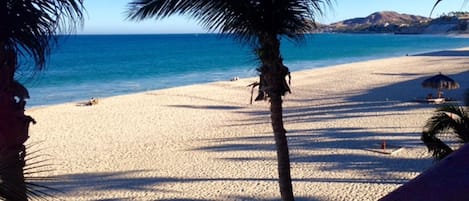 Balcony view of beach looking towards Palmilla