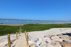 Steps onto PRIVATE beach