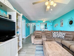 Comfortable living room area
