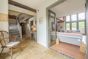 Ground floor: Entrance to the sitting room