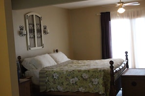 Master bedroom with King bed