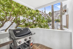 H1063 - Side patio with BBQ