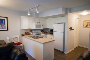Open concept kitchen