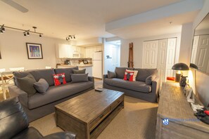 Open concept living area