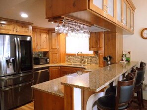Updated kitchen.