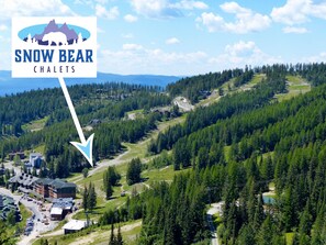 The perfect location for Snow Bear, ON the slopes at Whitefish Mountain Resort, just a few minutes walk from The Village