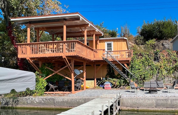 HeckofaDeck, patio and dock