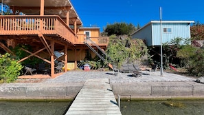 There are 5 kayaks to use during your stay