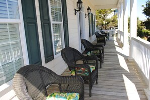 Covered porch - First Floor