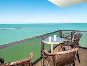 Enjoy your favorite beverage on your private balcony