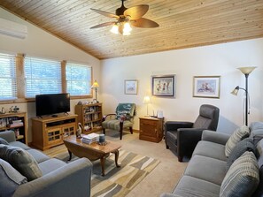 Living Area with TV DVD, First Floor