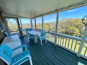 Screened Porch with Marsh View