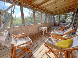 Screened Porch, First Floor