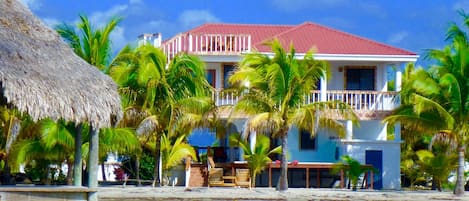 Beach Home from the Ocean