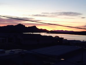 View of Lake Havasu from back deck
