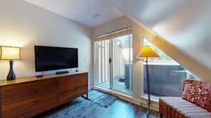 View of master bedroom