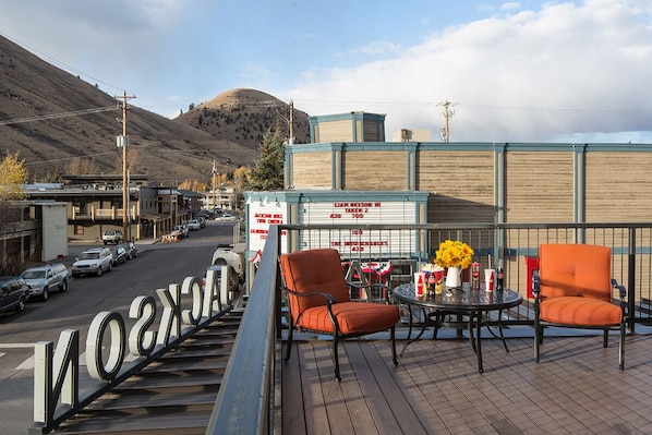 Deck - Pearl at Jackson 202 - Jackson Hole, WY - Luxury Villa Rental