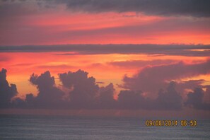 Watch beautiful sunrise from balconies.