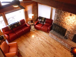 Spacious living room.