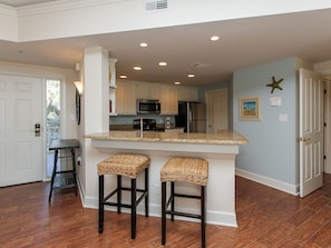 Kitchen with Breakfast Bar at 2213 Windsor II