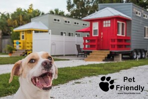 Tiny House Red Lifeguard Stand