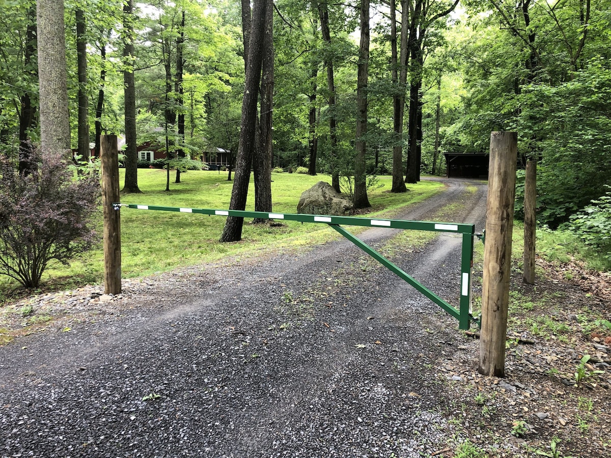 “The Cabin At Trout Run” – Enjoy The Sounds Of The Stream Only Steps Away!