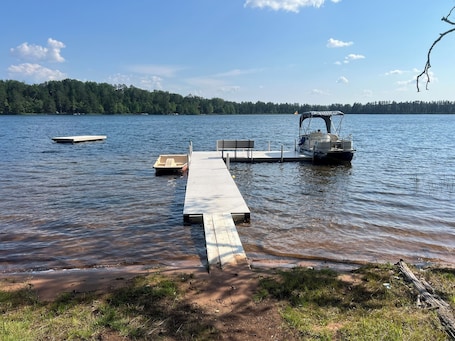 Re decked Swim raft 2022, New Ramp to dock 2024, new Pontoon Bimbi 2024