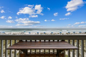 Your gulf-front balcony!