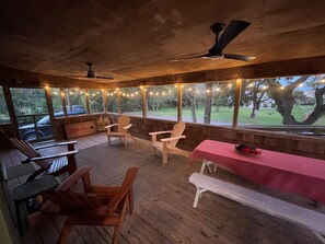 screened in porch