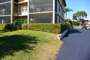 Unit 101 is an end unit with additional exterior wall windows and larger laini