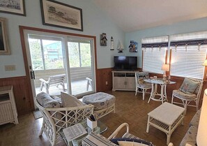 Living Area with Deck Access