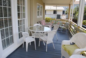 Covered Back Porch - Not Screened