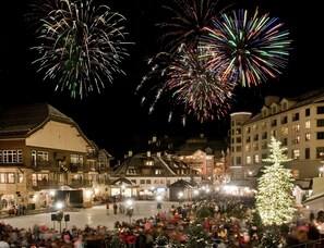 Ice Rink with your Market Square condo on the left