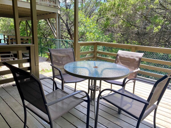 Back Porch with Seating