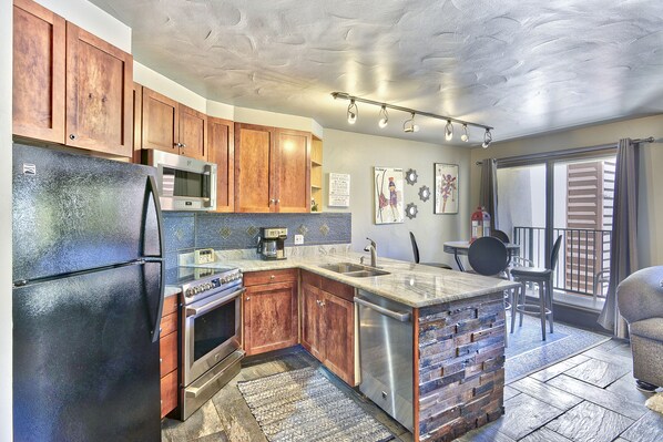 Open Floor Plan - Living area, dining area, and kitchen all flow together nicely with the open floor plan.