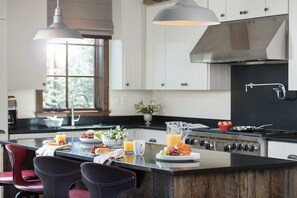 Kitchen - Fish Creek Lodge 11 - Teton Village, WY - Luxury Villa Rental