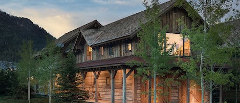 Front Exterior - Fish Creek Lodge 11 - Teton Village, WY - Luxury Villa Rental