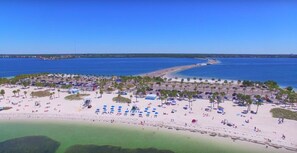 Beautiful Fred Howard State Park is 8 miles away