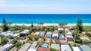 4 bedroom seaside home with direct beach access. 