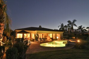View of the house from the golf course