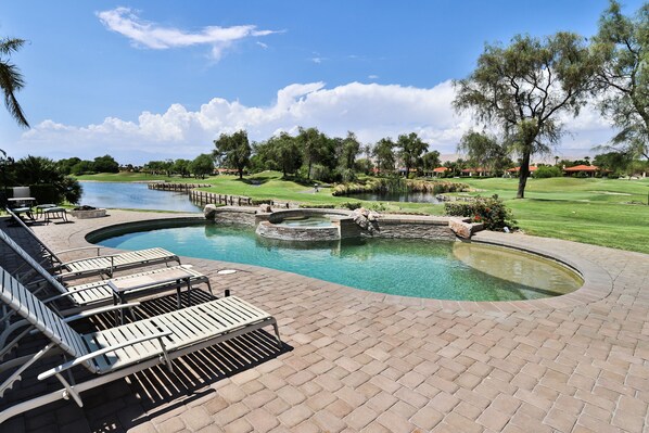 Enjoy the desert sun poolside!