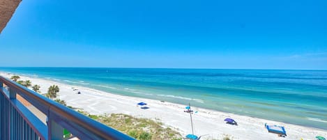 South View! - Gorgeous 7th floor penthouse Southern view of Indian Shores Beach!