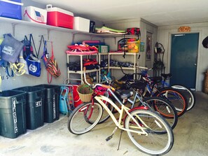 Bikes, Beach Toys, Beach Chairs, Coolers, Umbrellas, and much more...