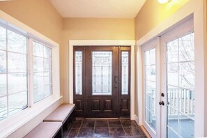 bright entryway