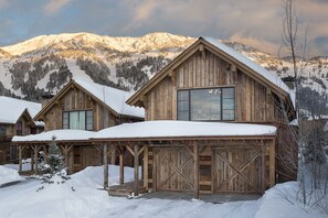Front Exterior - Fish Creek Lodge 04 - Teton Village, WY - Luxury Villa Rental