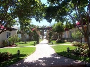 Walkway to casita going East.  