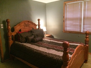 One of the bedroom. Also has a matching dresser and small walk in closet. 