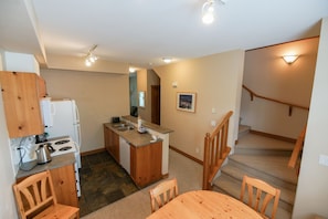 Bright kitchen area