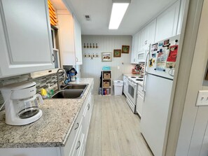Kitchen, First Floor with Screened Porch Access